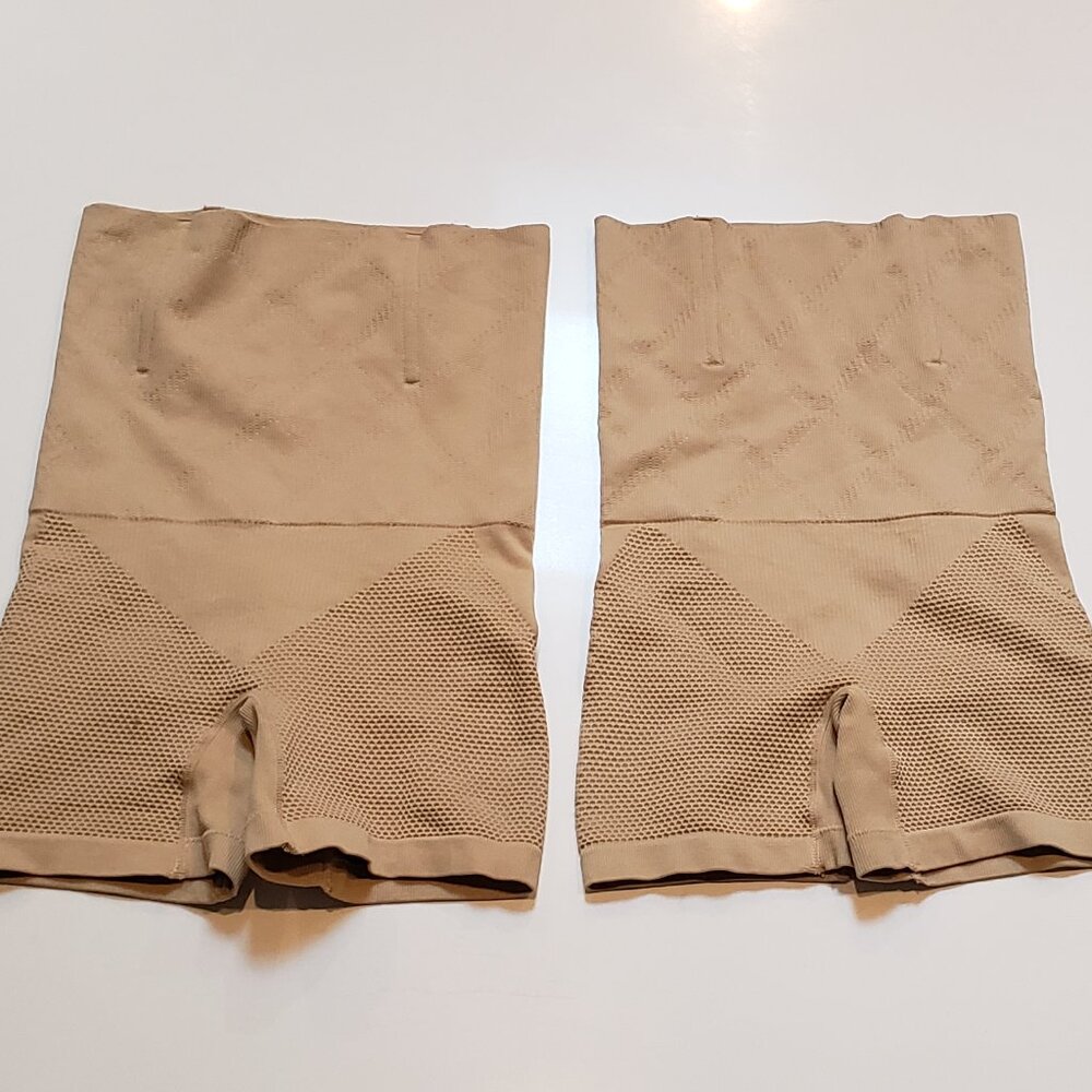 2 Pairs of Smoothing Shape Wear with Butt Lifting Panty